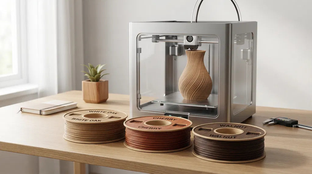 3Dプリンター初心者向け｜木質フィラメントの選び方と比較
