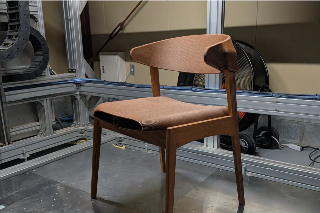 ただの木材ではない。木粉から作る『サステナブル3Dプリント家具』という選択肢